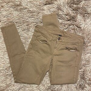 American‎ Eagle Stretch Tan Jegging